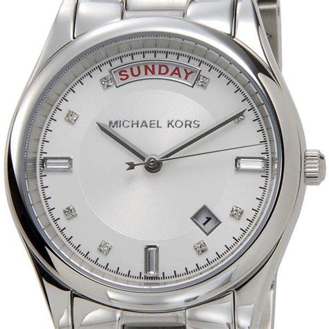 Michael Kors Colette Silver Dial Stainless Steel Ladies Watch 